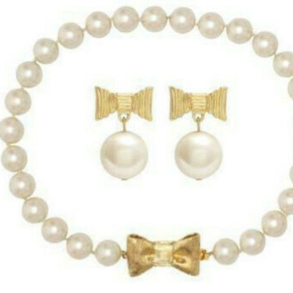 SET Kate Spade 'All Wrapped Up In Pearls' 2 Piece